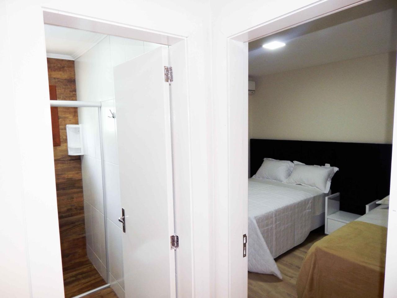 شقة Flats Ouro Gramado Localizado A 900 Metros Da Entrada Do Centro De غرامادو المظهر الخارجي الصورة
